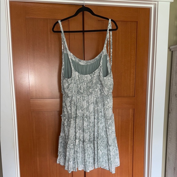 Wallflower Gray Floral Mini Dress - Picture 3 of 3